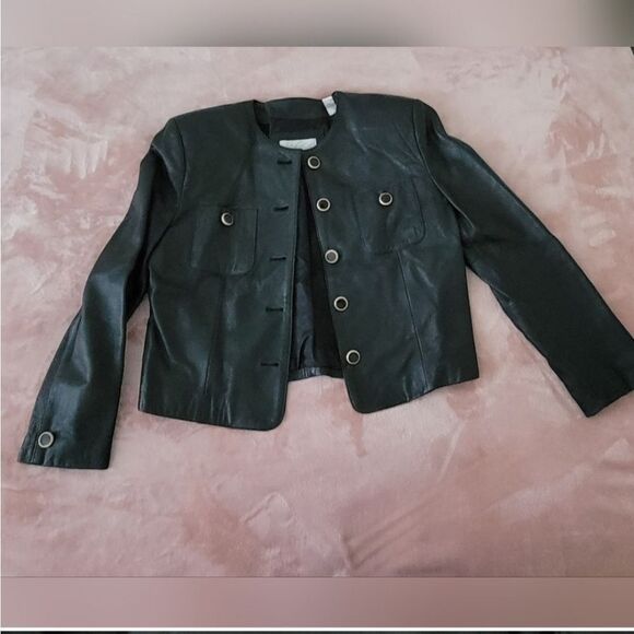 100% genuine leather Lord & Taylor jacket - Picture 8 of 8